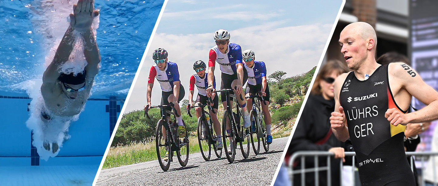 Suzuki Sponsoring Deutsche Triathlon Union mit Schwimmen Radfahren Laufen